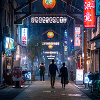 Buy canvas prints of The Vibrant Streets of Chinatown Yokohama by Dominic Shaw-McIver