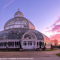 Buy canvas prints of Sefton Park Palmhouse by Dominic Shaw-McIver