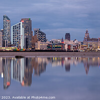Buy canvas prints of Liverpool in a pool by Dominic Shaw-McIver