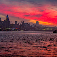 Buy canvas prints of Ferry 'cross the Mersey by Dominic Shaw-McIver