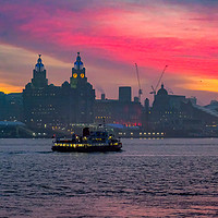 Buy canvas prints of Ferry 'cross the Mersey by Dominic Shaw-McIver