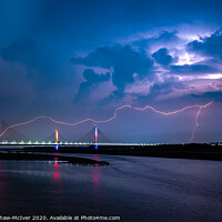 Buy canvas prints of Lightning Strike by Dominic Shaw-McIver