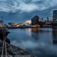 Buy canvas prints of Canning Dock Liverpool by Dominic Shaw-McIver