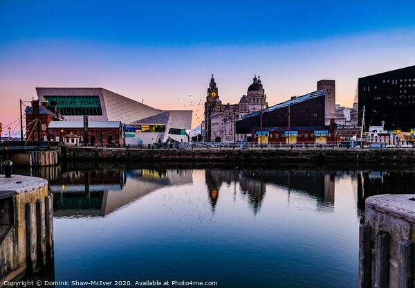 Liverpool reflections Picture Board by Dominic Shaw-McIver