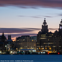 Buy canvas prints of Liverpool Cityscape by Dominic Shaw-McIver
