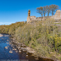 Buy canvas prints of Barnard Castle and the River Tees Tees (1) by Richard Laidler