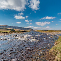 Buy canvas prints of Harwood Beck and River Tees Confluence  by Richard Laidler