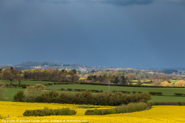 Storm over Bowes Picture Board by Richard Laidler