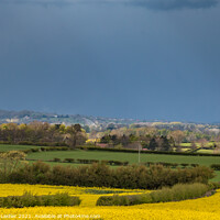 Buy canvas prints of Storm over Bowes by Richard Laidler