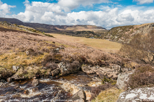 Blea Beck, Cronkley Fell and Scar, Teesdale Picture Board by Richard Laidler