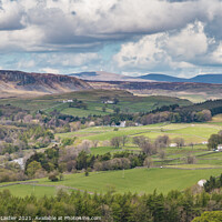 Buy canvas prints of Upper Teesdale from Stable Edge in Spring by Richard Laidler