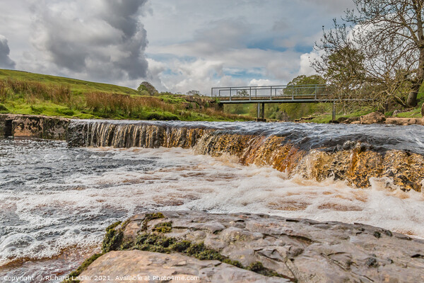 Sleightholme Beck  Cascade (1) Picture Board by Richard Laidler