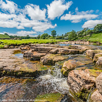 Buy canvas prints of Sleightholme Beck at East Mellwaters, Teesdale  by Richard Laidler