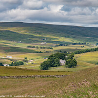 Buy canvas prints of Harwood, Teesdale - Sunshine and Shadows by Richard Laidler