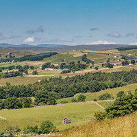 Buy canvas prints of Across to Ettersgill from Stable Edge, Teesdale in Summer by Richard Laidler