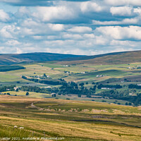Buy canvas prints of Towards Ettersgill, Teesdale from the Pennine Way by Richard Laidler