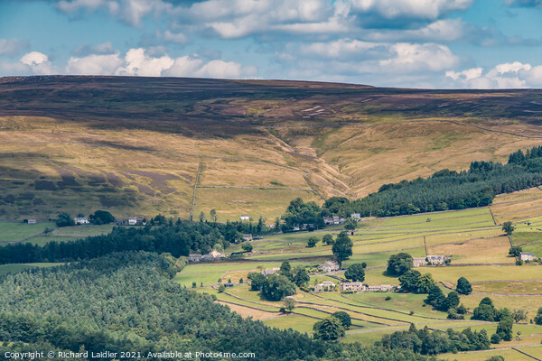 Snaisgill, Teesdale from the Pennine Way Picture Board by Richard Laidler