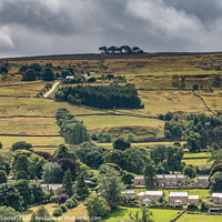 Buy canvas prints of Mickleton and Bail Hill from Whistle Crag by Richard Laidler