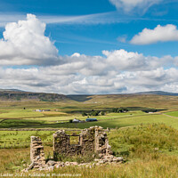 Buy canvas prints of Towards Cronkley and Widdybank, Teesdale (2) by Richard Laidler