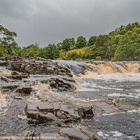 Buy canvas prints of River Tees at Low Force, Teesdale in Late Summer by Richard Laidler