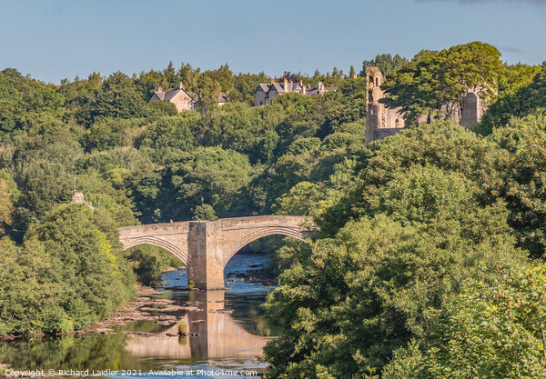 County Bridge Barnard Castle in Late Summer  Picture Board by Richard Laidler