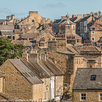 Buy canvas prints of Barnard Castle Rooftops by Richard Laidler