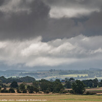 Buy canvas prints of Towards Barningham, Lower Teesdale, from Thorpe under a Dramatic Sky by Richard Laidler