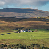 Buy canvas prints of Peghorn Lodge and Meldon Hill, Teesdale by Richard Laidler