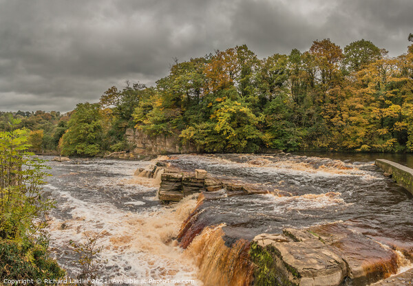 Fall at the Falls (2) Picture Board by Richard Laidler