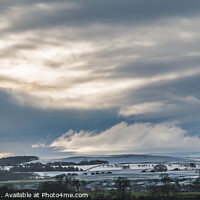 Buy canvas prints of Winter Sky over Newsham Moor (1) by Richard Laidler