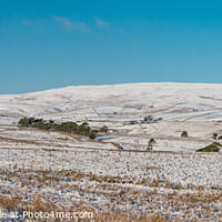 Buy canvas prints of Harwood Winter Panorama by Richard Laidler