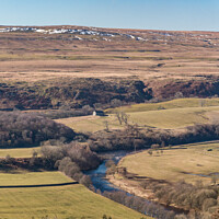 Buy canvas prints of Holwick Fell from  Stonygill Head, Teesdale by Richard Laidler
