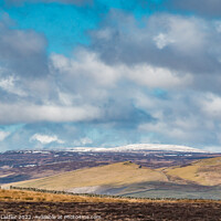Buy canvas prints of Cross Fell from Botany Farm, Teesdale by Richard Laidler