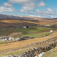 Buy canvas prints of Harwood Farms, Upper Teesdale (2) by Richard Laidler