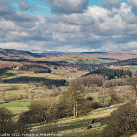 Buy canvas prints of Upper Teesdale from Middle Side by Richard Laidler