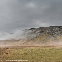 Buy canvas prints of Fog Lifting off Cronkley Scar by Richard Laidler
