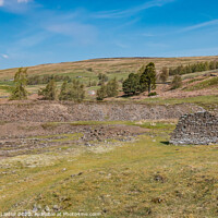Buy canvas prints of High Skears Lead Mining Remains, Teesdale by Richard Laidler