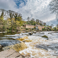 Buy canvas prints of Over to Demesnes Mill, Barnard Castle by Richard Laidler
