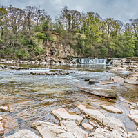 Buy canvas prints of Richmond, North Yorkshire Waterfalls  by Richard Laidler
