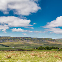 Buy canvas prints of Cronkley Scar from above Hanging Shaw, Teesdale by Richard Laidler