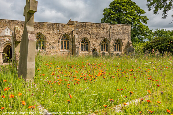 St Marys Churchyard, Wycliffe, Teesdale Picture Board by Richard Laidler