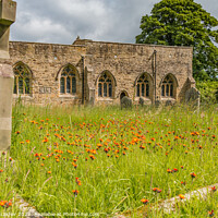 Buy canvas prints of St Marys Churchyard, Wycliffe, Teesdale by Richard Laidler