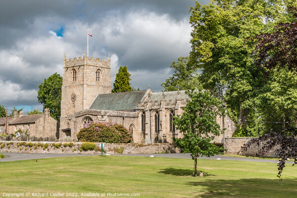 Church of St Romald, Romaldkirk, Teesdale Picture Board by Richard Laidler