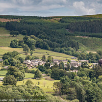 Buy canvas prints of Eggleston Village, Teesdale by Richard Laidler