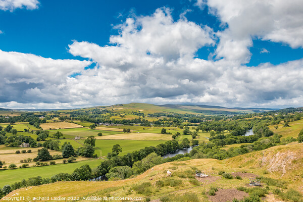 The View from Whistle Crag, Teesdale Picture Board by Richard Laidler