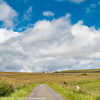 Buy canvas prints of Wool Pits Hill Big Sky by Richard Laidler