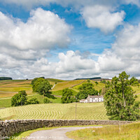 Buy canvas prints of Hay Time at Dirt Pit Farm, Ettersgill, Teesdale by Richard Laidler