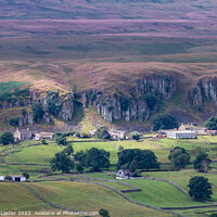Buy canvas prints of Spotlight on Holwick, Teesdale by Richard Laidler