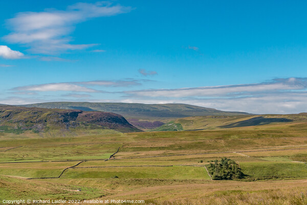 Cronkley Scar, Mickle Fell and Widdybank Fell Picture Board by Richard Laidler