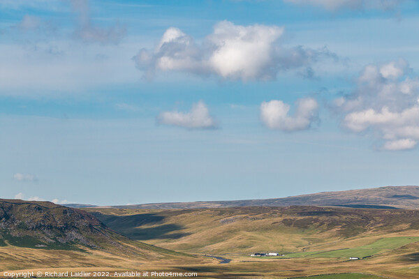 Cronkley Scar and Widdybank Farm, Teesdale Picture Board by Richard Laidler